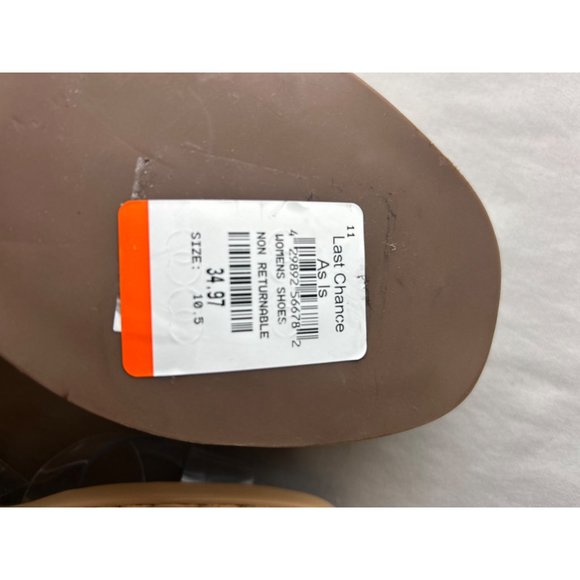 Schutz Cayne Wedge Open Toe Sandals Size 10.5B New without Tags - Picture 7 of 8